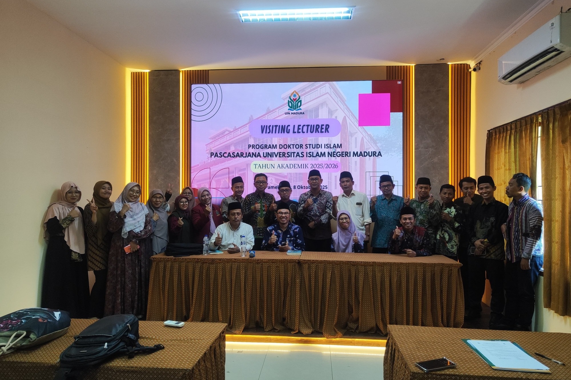 Visiting Lecturer Program Doktor Pascasarjana UIN Madura Bahas Perkembangan Islam di Timur Tengah